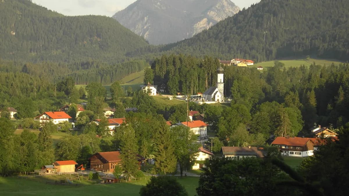 Ortsbild von Jachenau